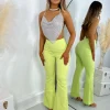 Fashion Bobbi Tailored Flared Trousers Women Bottoms