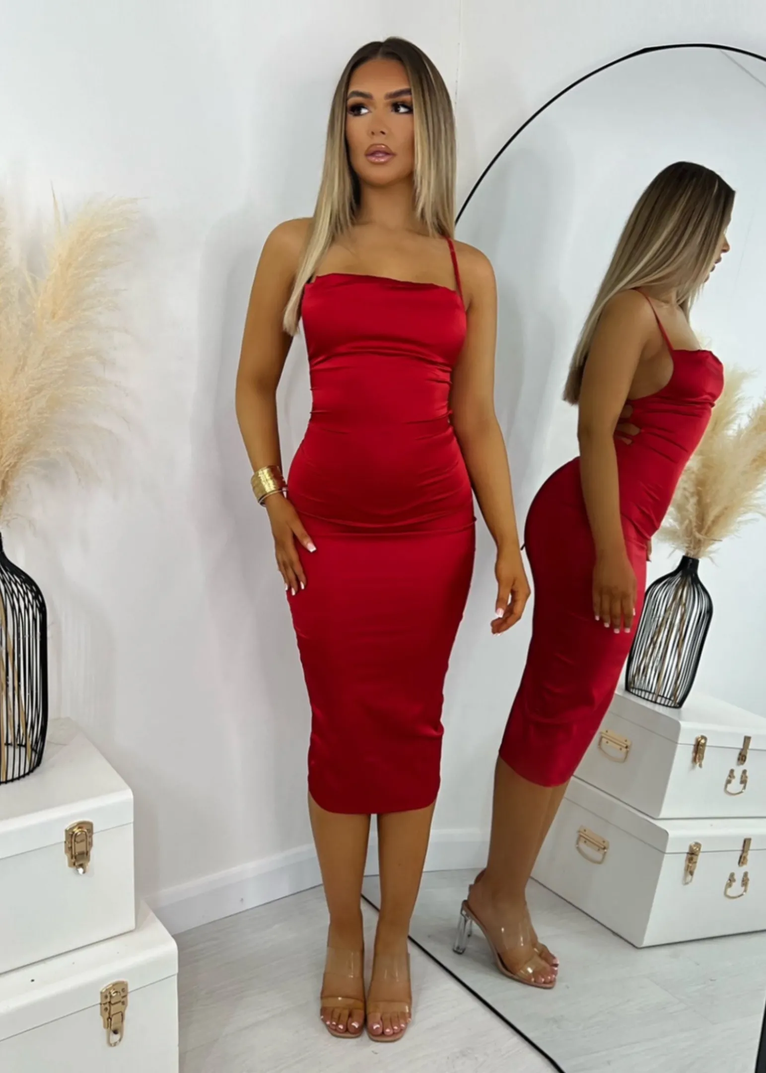 brianna_satin_midi_dress__red_0.webp Fashion Brianna Satin Midi Dress - Red Women Dresses