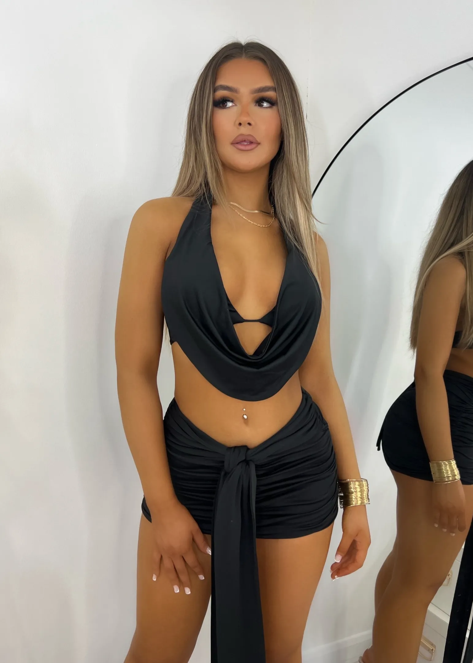 chasing_sunsets_three_piece_set__black_1.webp Flash Sale Chasing Sunsets Three Piece Set - Black Women Co-Ords