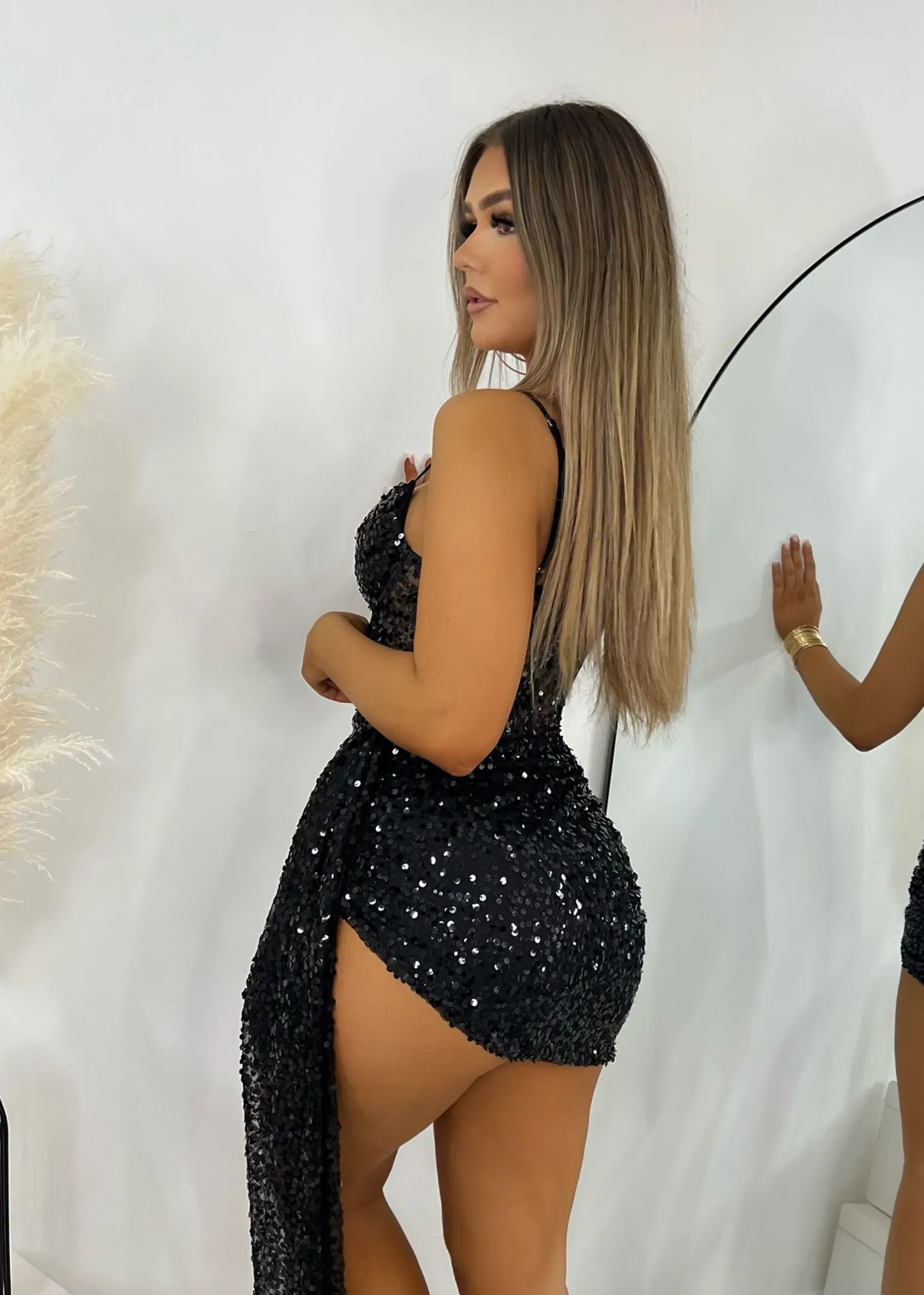 feels_like_destiny_sparkle_dress__black_2.webp New Feels Like Destiny Sparkle Dress - Black Women Dresses