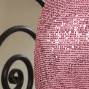 Flash Sale Frozen Heart Sequin Gown - Pink Women Occasion Wear