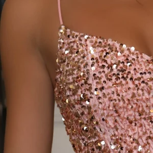 Sale Harriet Premium Sequin Gown - Rose Gold Women Dresses