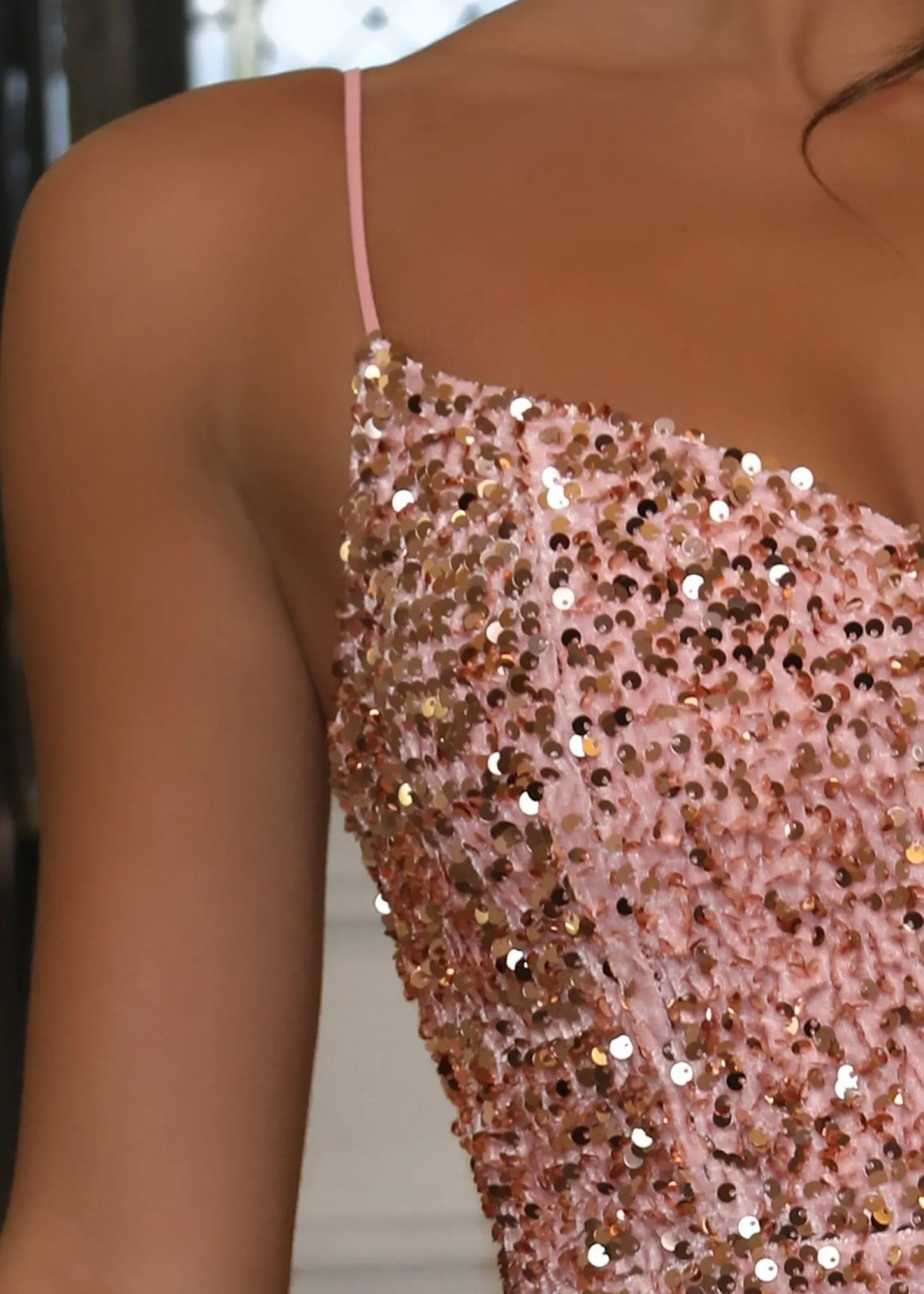 harriet_premium_sequin_gown__rose_gold_2.webp Sale Harriet Premium Sequin Gown - Rose Gold Women Dresses