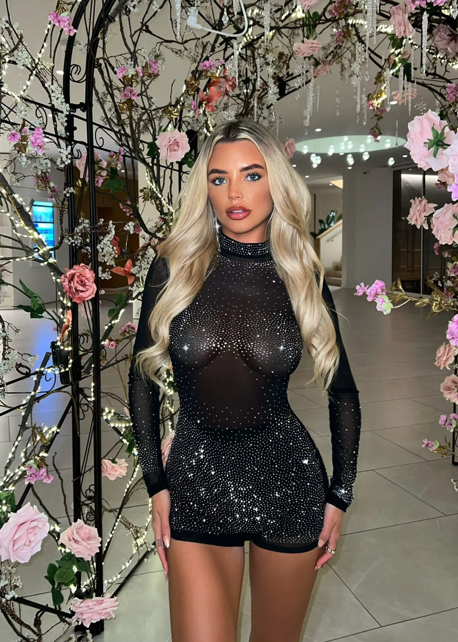 main_character_energy_diamante_playsuit__black_1.webp Cheap Main Character Energy Diamante Playsuit - Black Women Rompers & Jumpsuits