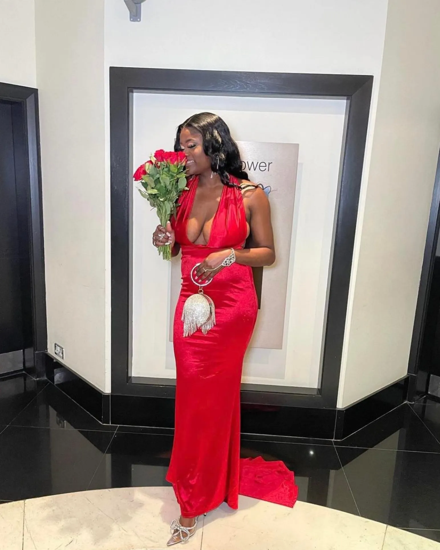 red_carpet_ready_satin_gown__red_8-1.webp Outlet Red Carpet Ready Satin Gown - Red Women Occasion Wear