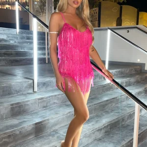 Shop Shake It Off Playsuit - Pink Women Rompers & Jumpsuits