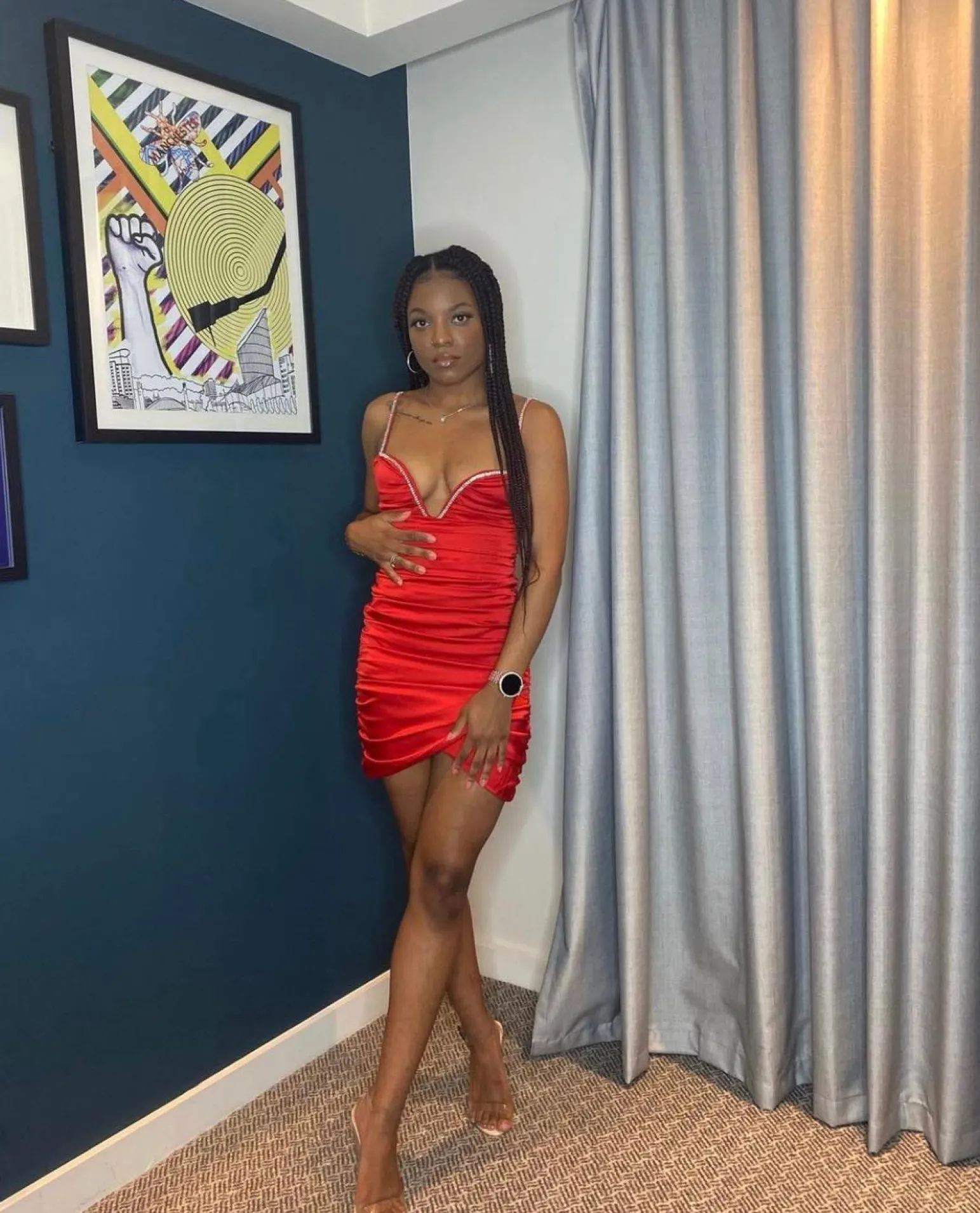 steal_the_show_diamante_ruched_mini_dress__red_13.webp New Steal The Show Diamante Ruched Mini Dress - Red Women Dresses