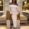 Flash Sale Tammy Midi Dress - White Women Dresses