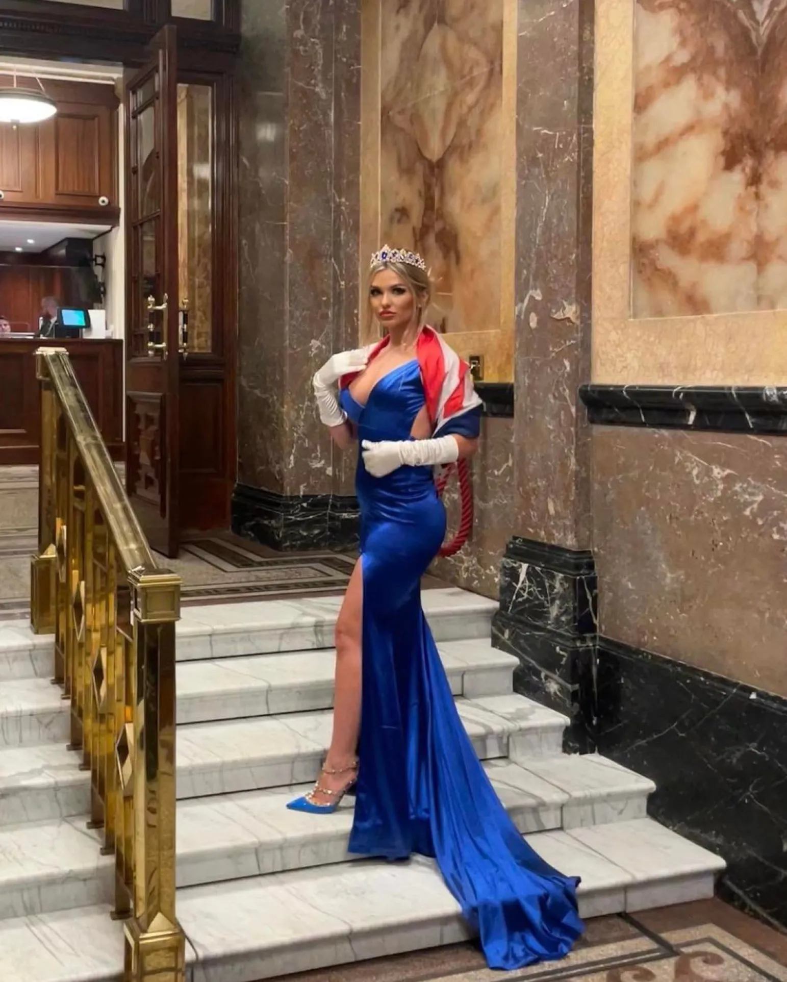 touch_of_glamour_satin_gown_with_side_slit__cobalt_blue_5-1.webp Store Touch Of Glamour Satin Gown With Side Slit - Cobalt Blue Women Occasion Wear